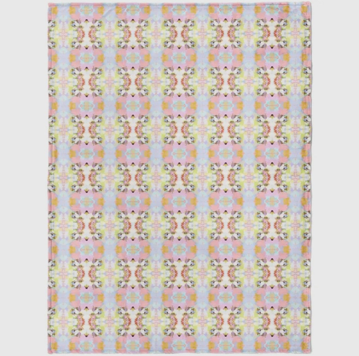 Laura Park - Brooks Avenue Pink Fleece Blanket