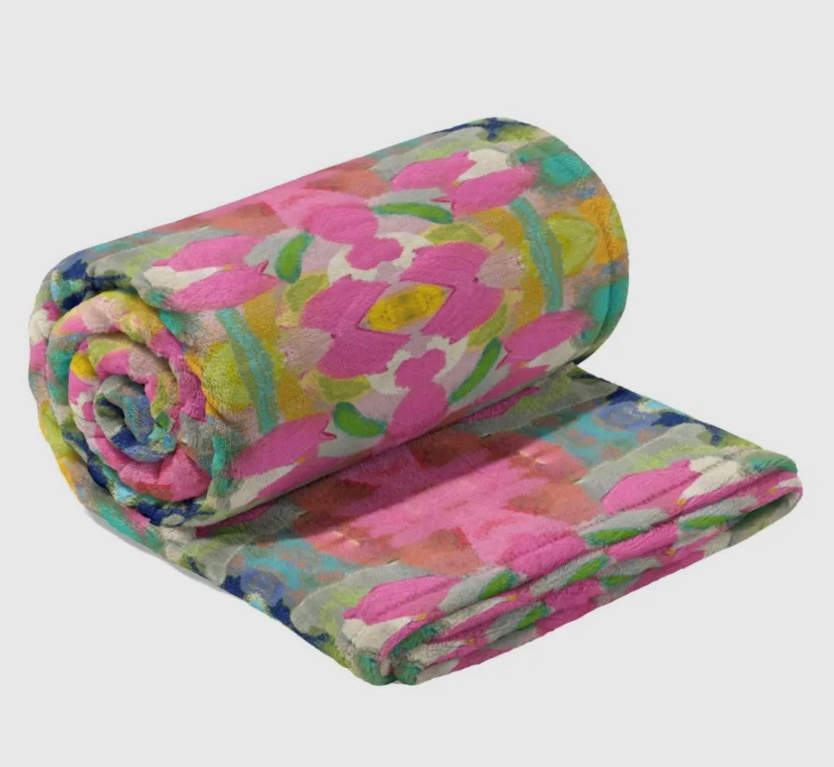 Laura Park - Pink Paradise Fleece Blanket