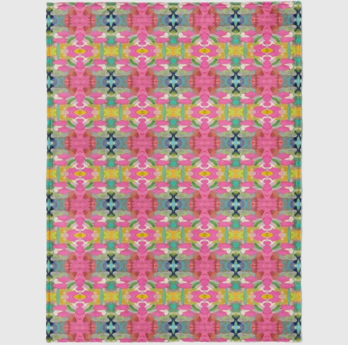 Laura Park - Pink Paradise Fleece Blanket