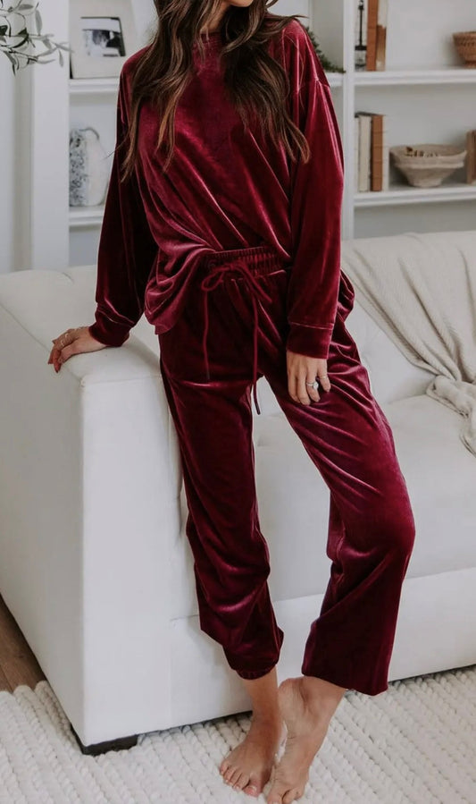 Tatum Velvet Lounge Set